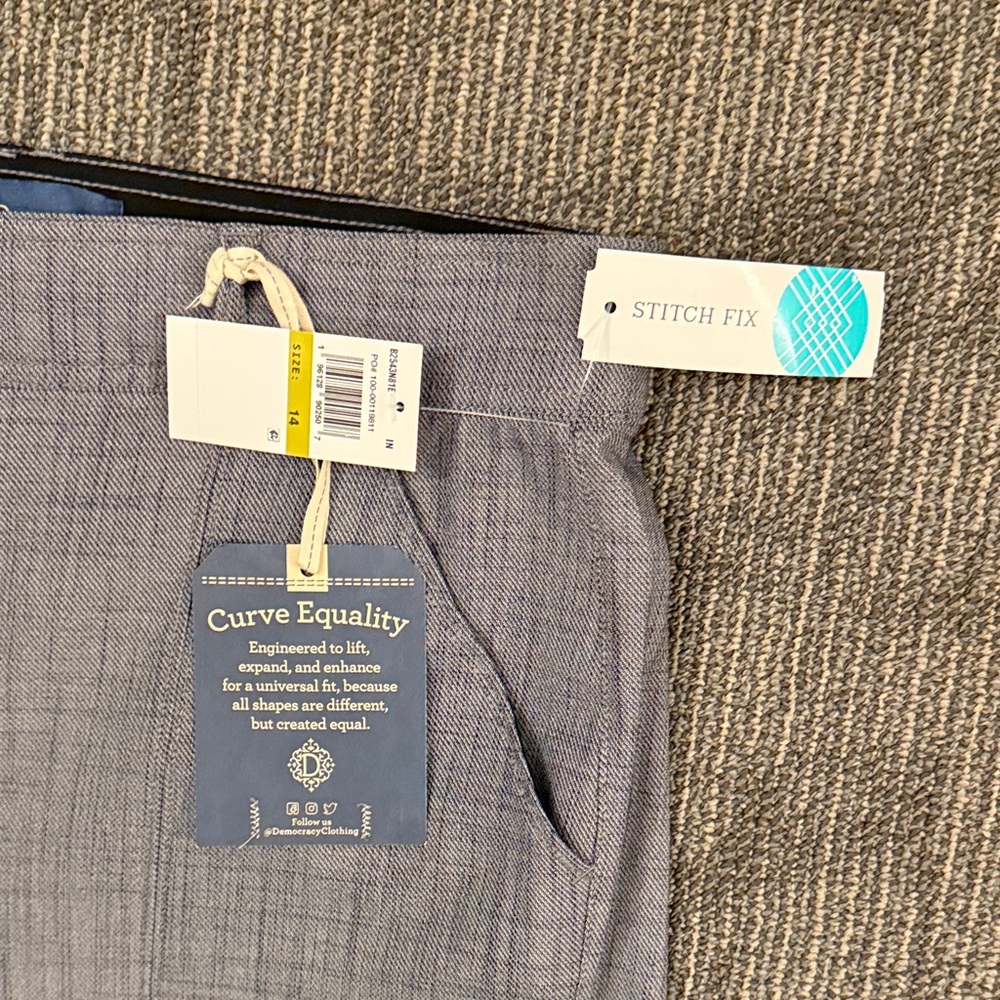 Democracy Gray Women's Trousers - Picture 3 of 7